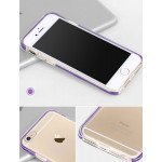 Wholesale iPhone SE (2020) / 8 / 7 LED Flash Clear Hybrid Case (Purple)